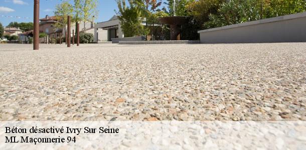 Béton désactivé  ivry-sur-seine-94200 ML Maçonnerie 94