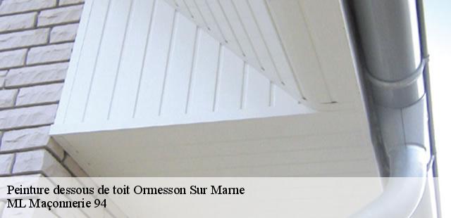 Peinture dessous de toit  ormesson-sur-marne-94490 ML Maçonnerie 94