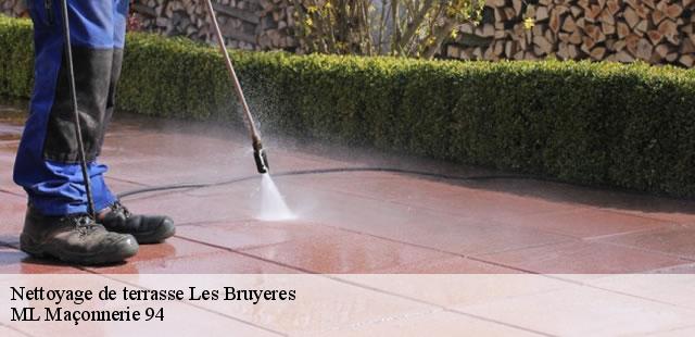 Nettoyage de terrasse  les-bruyeres-94370 ML Maçonnerie 94