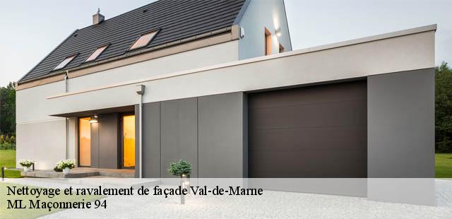 Nettoyage et ravalement de façade 94 Val-de-Marne  ML Maçonnerie 94