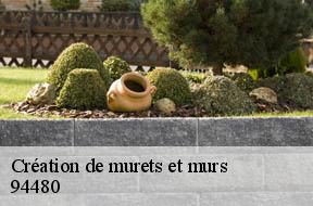 Création de murets et murs  94480