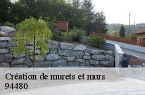 Création de murets et murs  94480