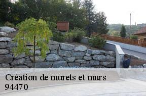 Création de murets et murs  94470