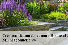 Création de murets et murs  94380