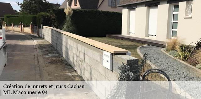 Création de murets et murs  cachan-94230 ML Maçonnerie 94