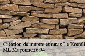 Création de murets et murs  94270