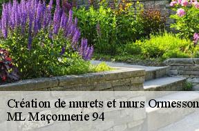 Création de murets et murs  94490