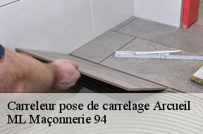 Carreleur pose de carrelage  94110