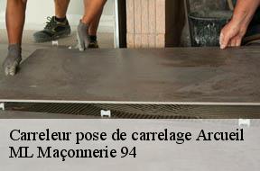 Carreleur pose de carrelage  94110