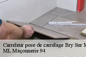 Carreleur pose de carrelage  94360