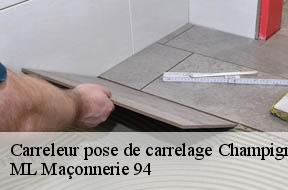 Carreleur pose de carrelage  94500