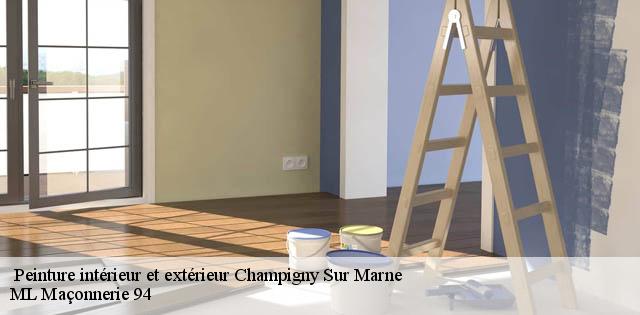  Peinture intérieur et extérieur  champigny-sur-marne-94500 ML Maçonnerie 94